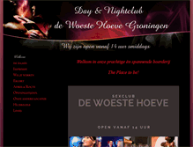 Tablet Screenshot of day-nightclub-dewoestehoeve.nl